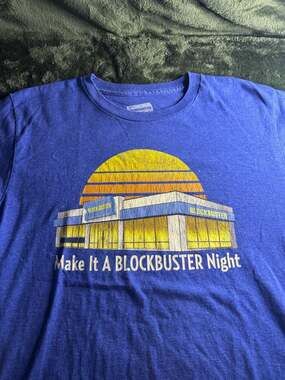 Blockbuster Make It A Blockbuster Night Graphic T-Shirt